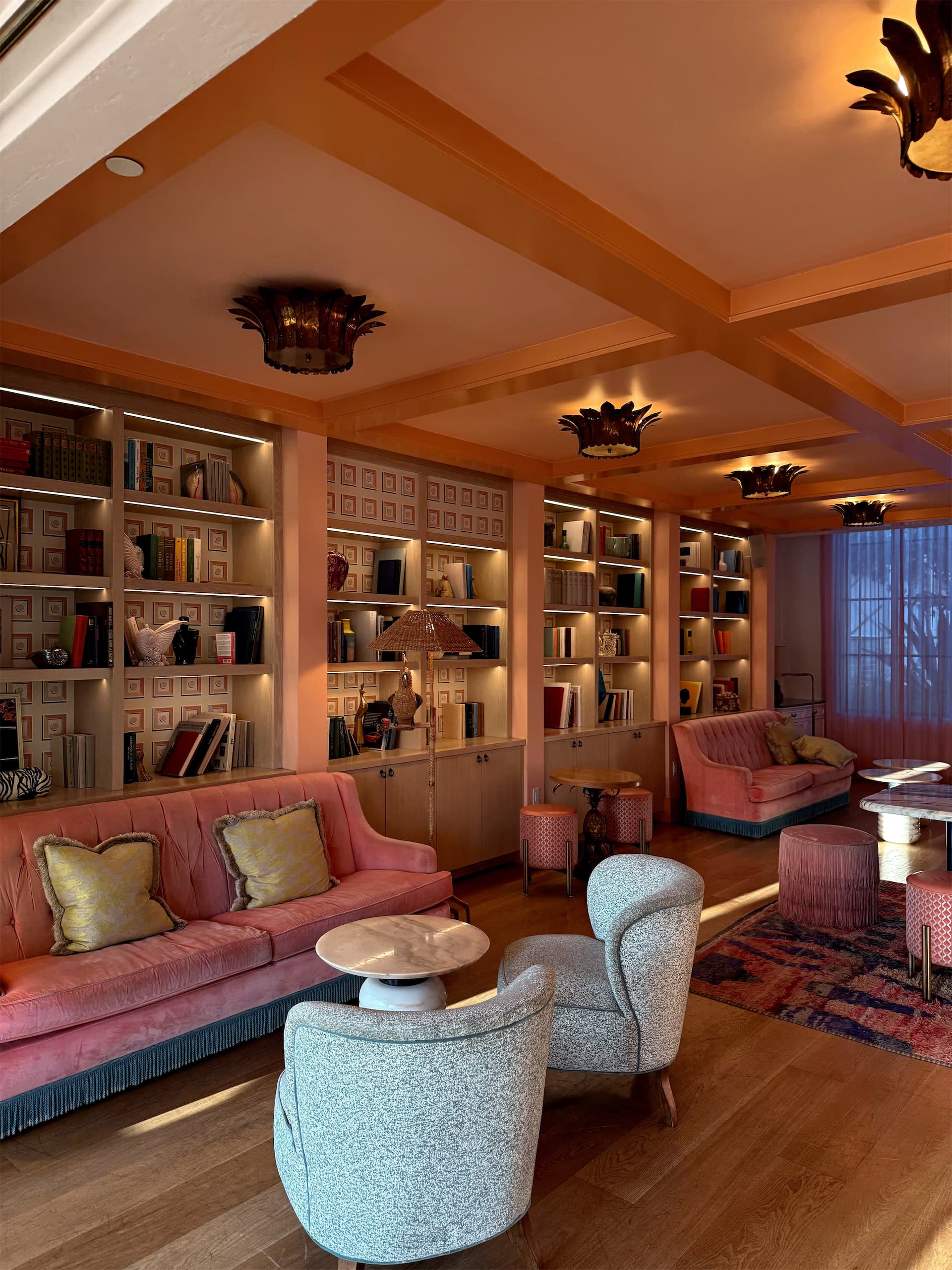 A warm, considered interior reflecting almadae's hands-on approach to representation
